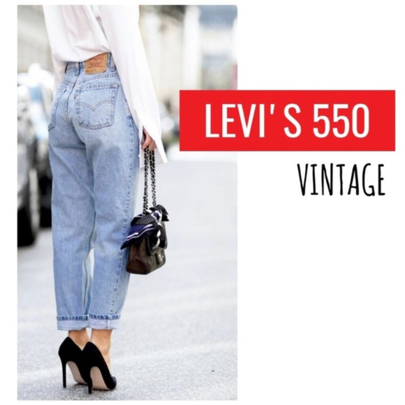 Levi's Denim - VINTAGE LEVI'S 550 HIGH WAISTED MOM JEANS 31